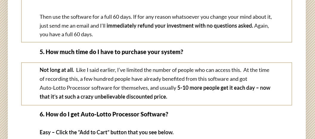 Auto Lotto Processor